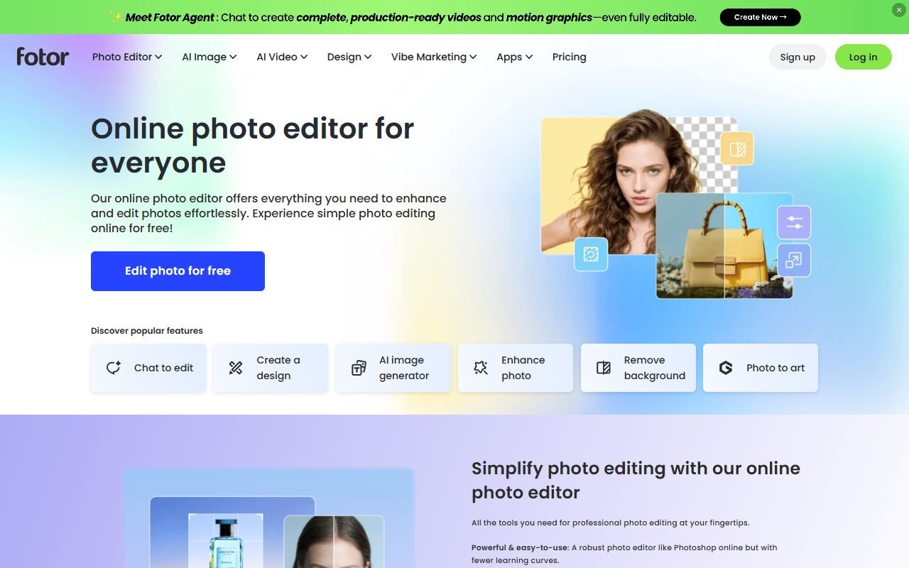 Fotor official website: product introduction and examples