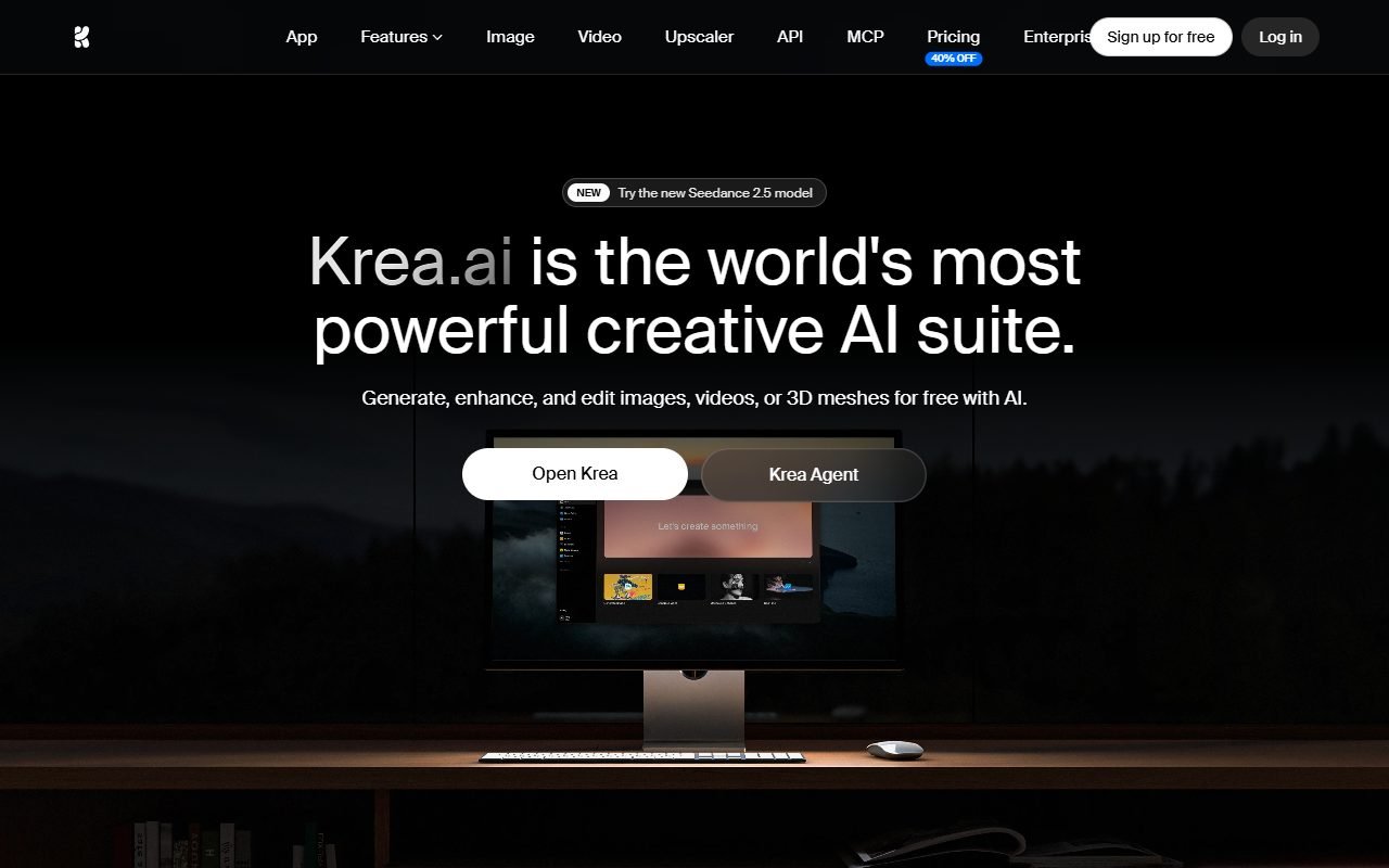 Krea official website: product introduction and examples