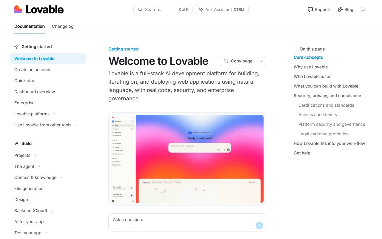 Lovable official website: product introduction and examples