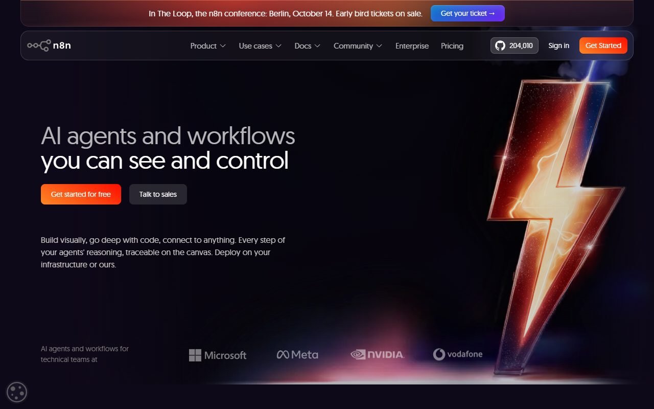 n8n official website: product introduction and examples